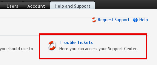 Trouble Ticket Icon